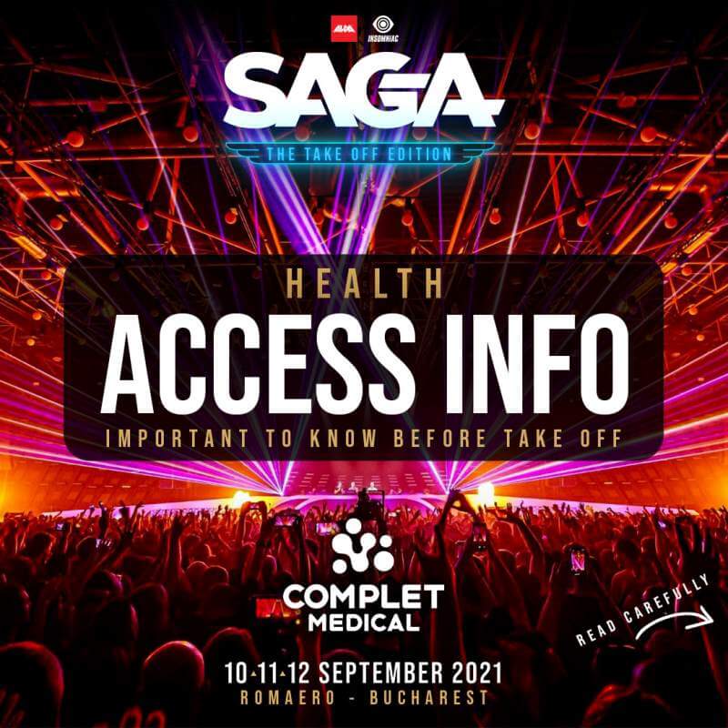 Reguli de acces Saga Festival 2021