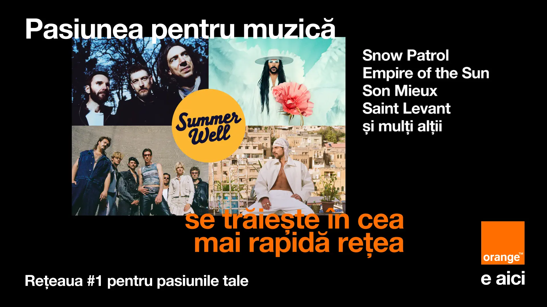 Orange te așteaptă la SummerWell 2025