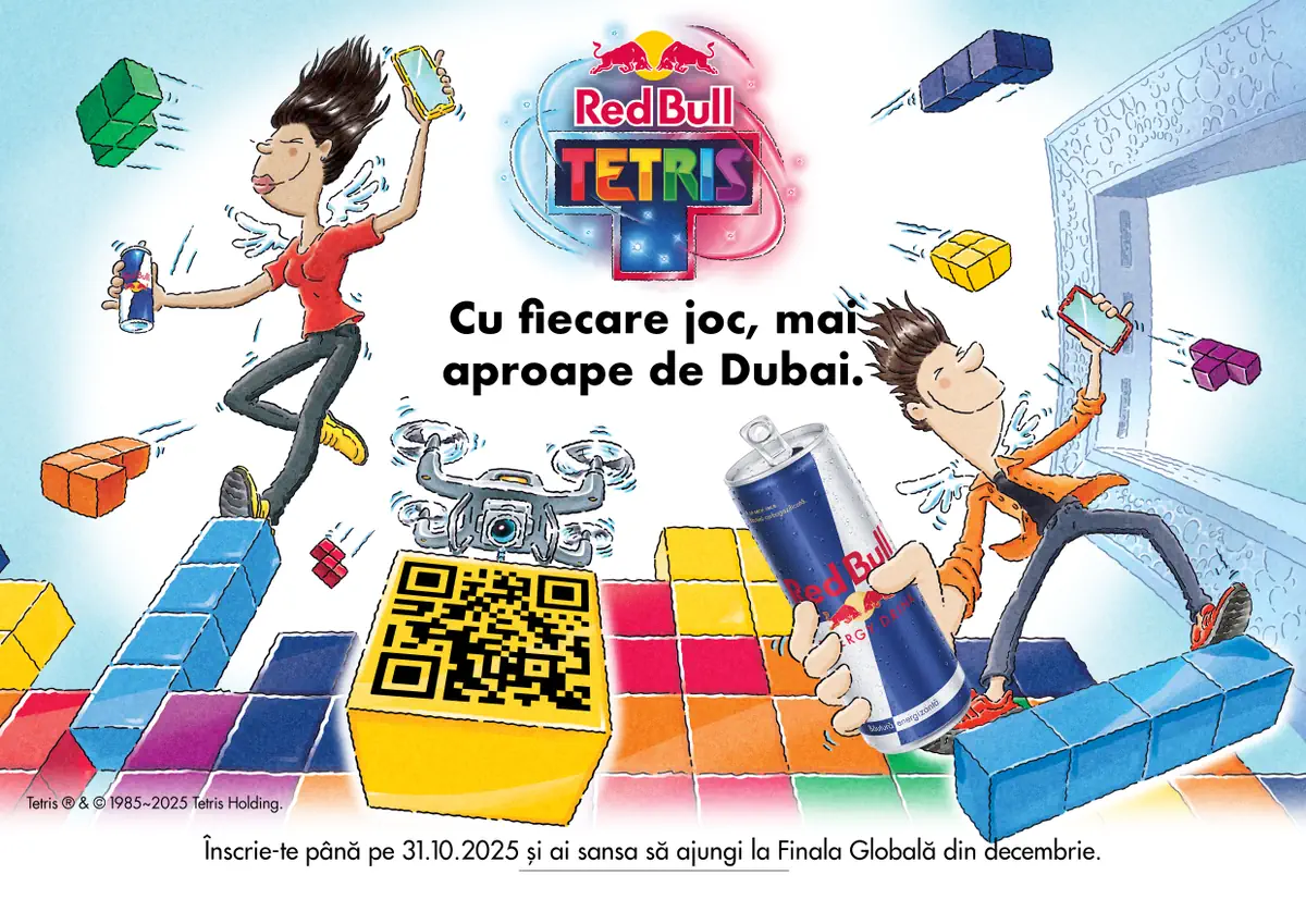 Red Bull Tetris caută cel mai bun jucător din România: înscrierile sunt deschise!